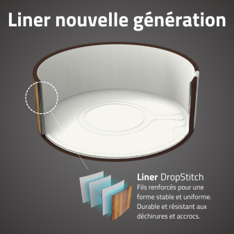 Spa gonflable rond Lay-Z-Spa Helsinki Airjet 5-7 personnes