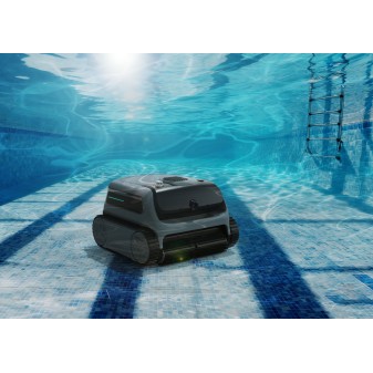 Robot nettoyeur de piscine Atlas Vision sans fil avec technologie de détection compatible tous revêtements