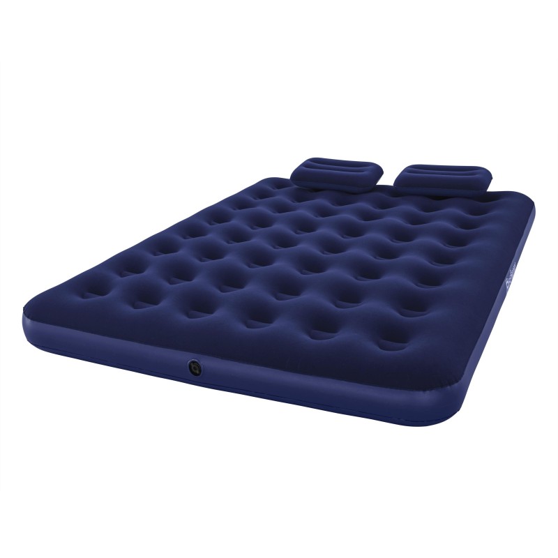 Matelas gonflable 2 places Queen 22 cm Bestway® confort optimal avec pompe incluse Matelas gonflable 2 places Queen 22 cm Bestway® confort optimal avec pompe incluse