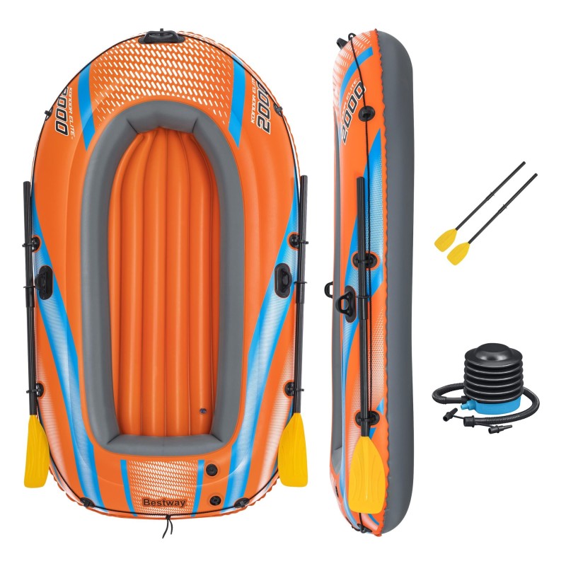 Bateau gonflable Kondor Elite™ 2000 Bestway® prêt pour l’aventure sur l’eau