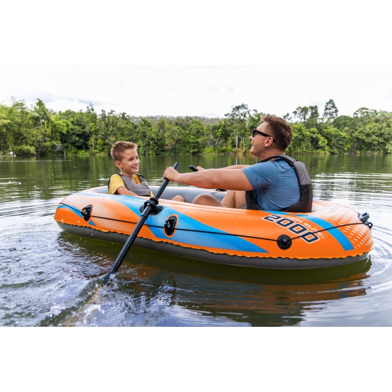Bateau gonflable Kondor Elite™ 2000 Bestway® prêt pour l’aventure sur l’eau