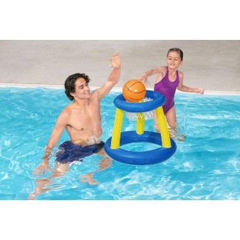 Panier de basket gonflable Splash 'N Hoop Bestway® pour jeux dans la piscine Panier de basket gonflable Splash 'N Hoop Bestway® pour jeux dans la piscine