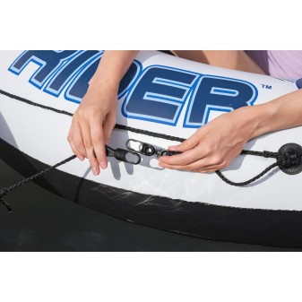 Plateforme gonflable flottante 269cm Sun Soaker™ Hydro Force® pour 4 personnes détente en famille