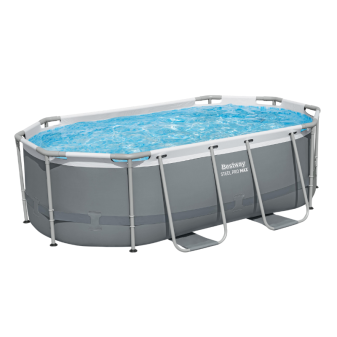Piscine hors sol ovale 305 x 200 x 84 cm Steel Pro MAX