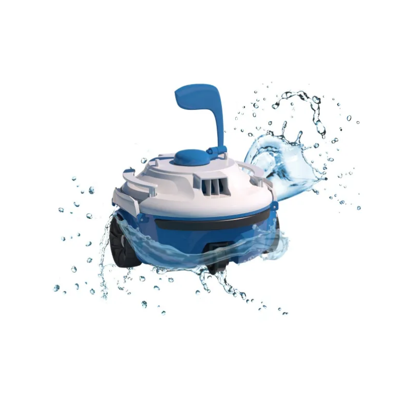 Robot piscine Guppy bleu - fond plat - 10 m² max