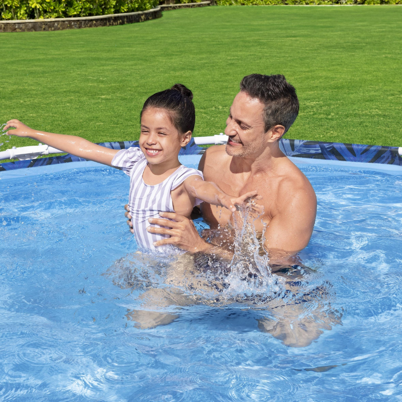 Piscine Tubulaire Ronde Bestway Steel Pro 305x66 Tropical