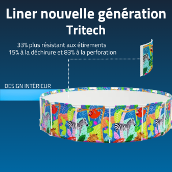 Piscine Tubulaire Ronde Bestway Steel Pro 305x66 Bleue