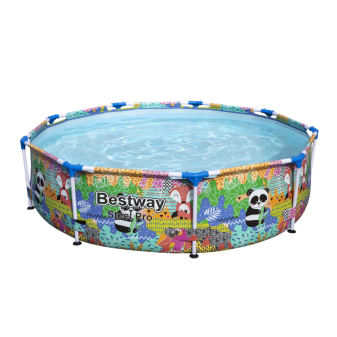 Piscine Tubulaire Ronde Bestway Steel Pro 274x66 Panda