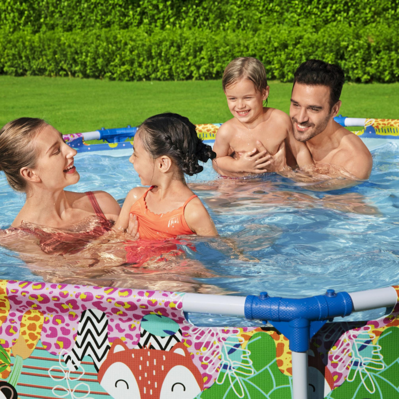 Piscine Tubulaire Ronde Bestway Steel Pro 274x66 Panda