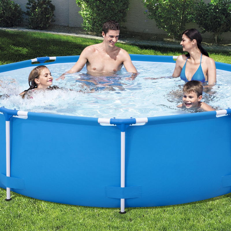 Piscine Tubulaire Ronde Bestway Steel Pro 305x76 Bleue