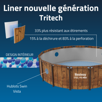 Piscine Tubulaire Ronde Bestway Power Steel Swim Vista 488x122 Piscine Tubulaire Ronde Bestway Power Steel Swim Vista 488x122