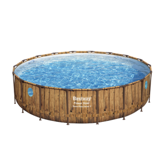 Piscine Tubulaire Ronde Bestway Power Steel Swim Vista 549x122