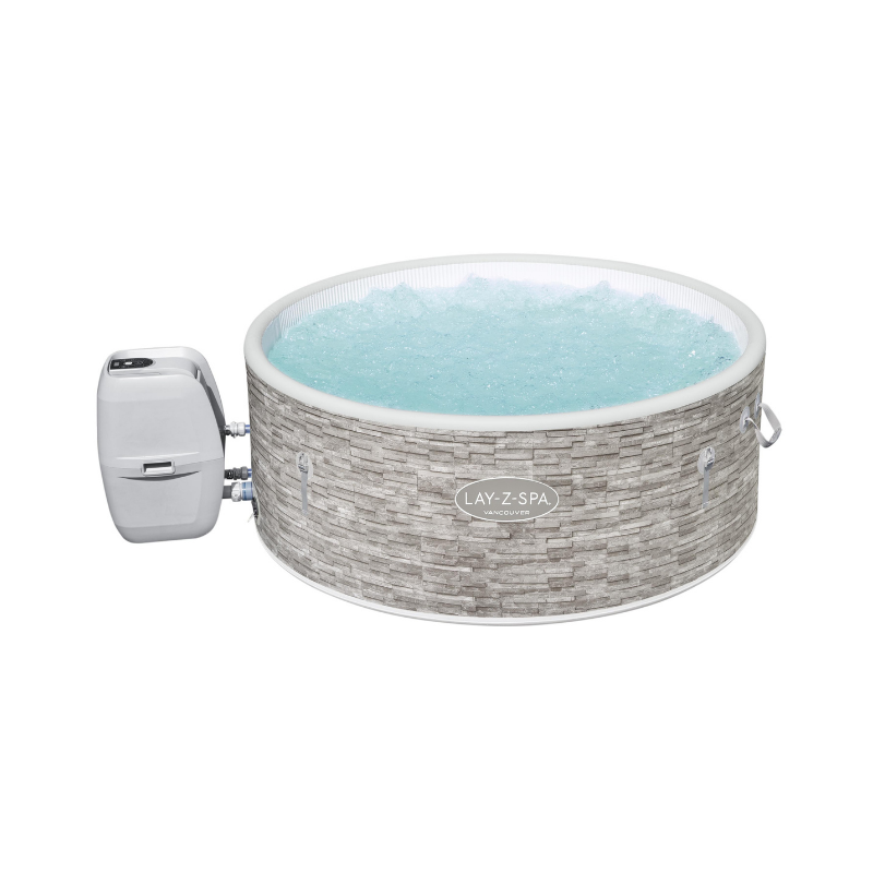 Spa gonflable rond Lay-Z-Spa Vancouver AirJet Plus 3-5 personnes WIFI Bestway Spa gonflable rond Lay-Z-Spa Vancouver AirJet Plus 3-5 personnes WIFI Bestway