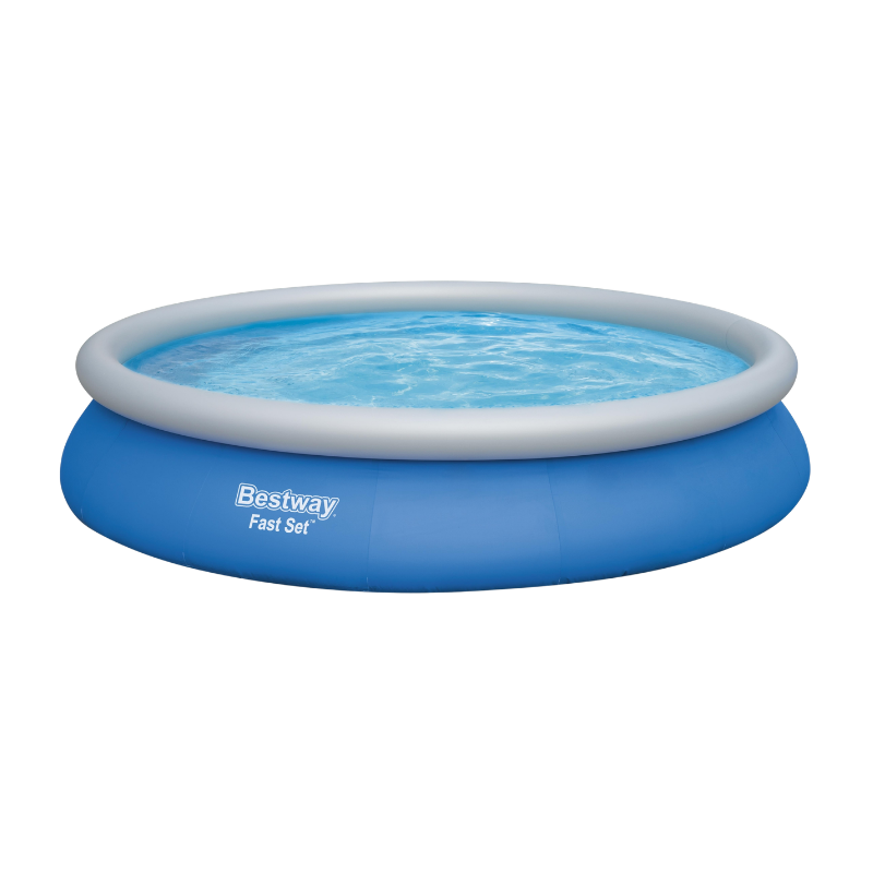 Piscine Gonflable Ronde Bestway Fast Set 457x84 Bleue