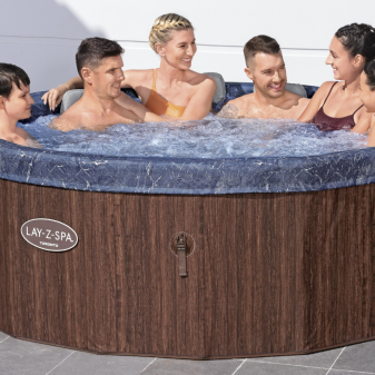 Spa gonflable rond Lay-Z-Spa Toronto Smart AirJet 5-7 personnes écoénergétique WIFI Bestway