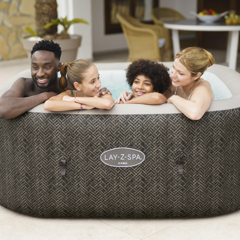 Spa gonflable rond Lay-Z-Spa Cabo HydroJet 4-6 personnes WIFI Bestway