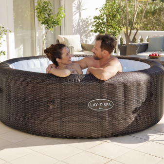 Spa gonflable rond Lay-Z-Spa Bali Smart AirJet™ 5-7 personnes éco-énergétique avec contrôle par appli