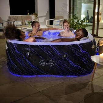 Spa gonflable rond Lay-Z-Spa Hollywood Luxe AirJet? 4-6 personnes
