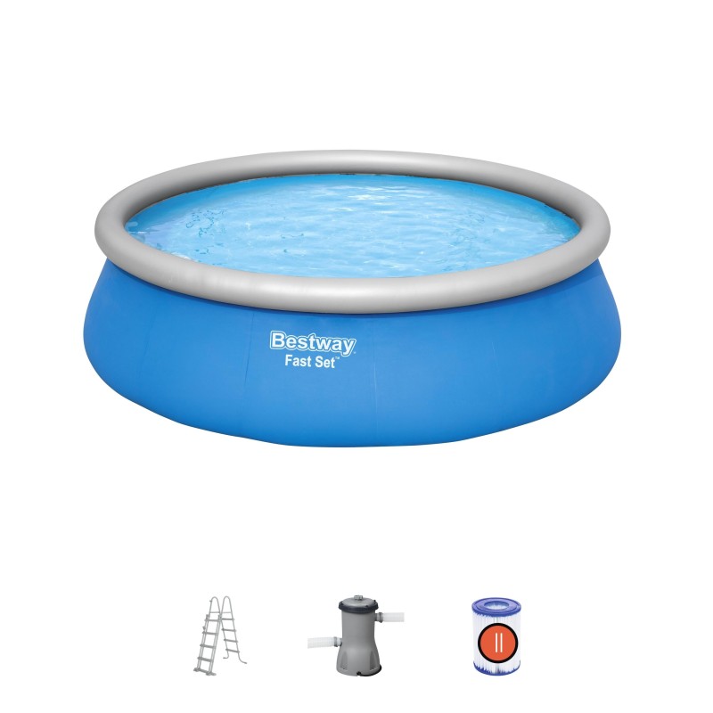 Piscine autoportante Fast Set ronde 457 x 122 cm avec accessoires