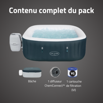 Spa gonflable rond Lay-Z-Spa Ibiza AirJet? 4-6 personnes