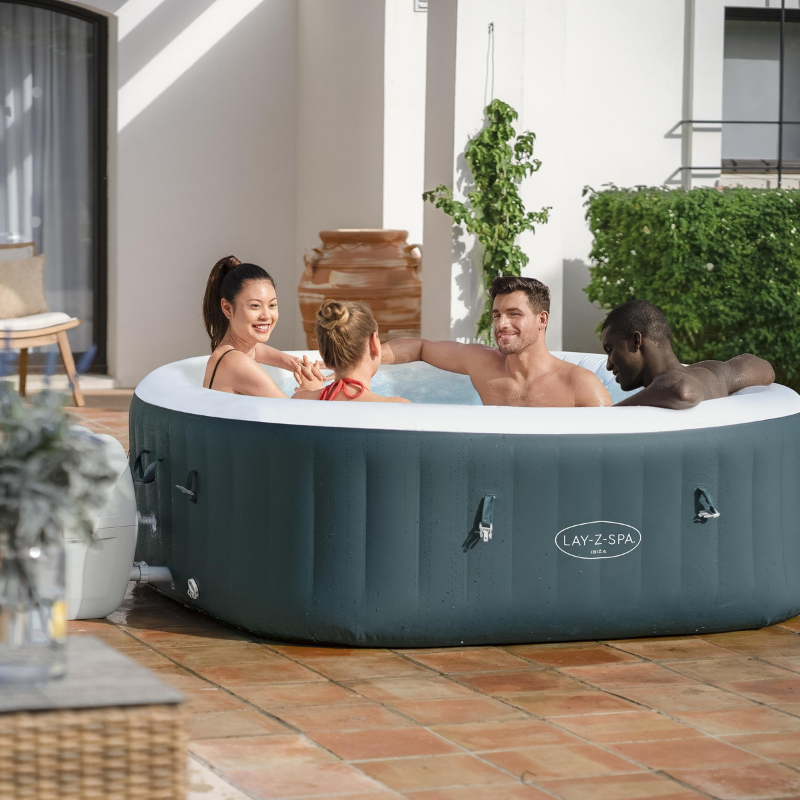 Spa gonflable rond Lay-Z-Spa Ibiza AirJet? 4-6 personnes
