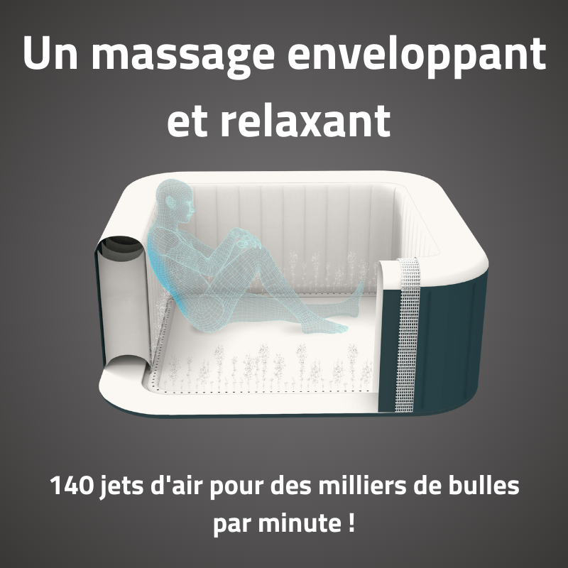 Spa gonflable rond Lay-Z-Spa Ibiza AirJet? 4-6 personnes