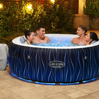 Spa gonflable rond Lay-Z-Spa Hollywood Airjet  4-6 personnes