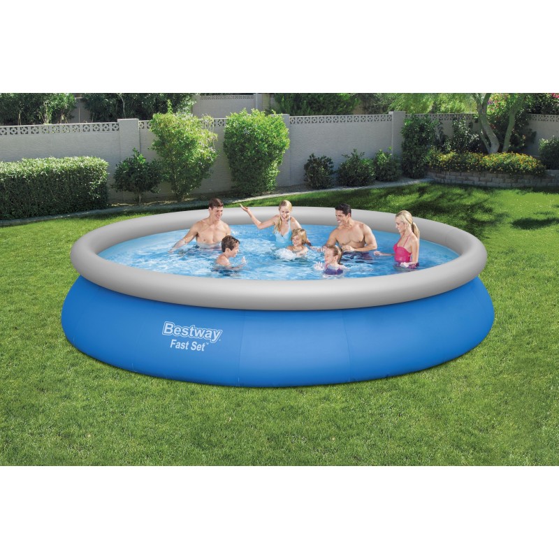 Piscine autoportante Fast Set 457 x 84 cm bleue