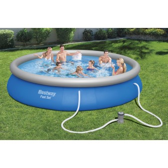 Piscine autoportante Fast Set 457 x 84 cm bleue
