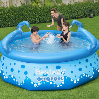 Piscine Gonflable Ronde Bestway Fast Set OctoPool 274x76