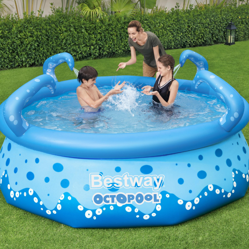 Piscine Gonflable Ronde Bestway Fast Set OctoPool 274x76
