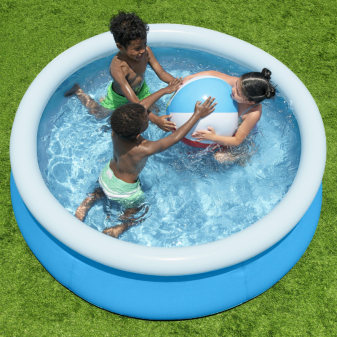 Piscine Gonflable Ronde Bestway Fast Set 183x51 Bleue