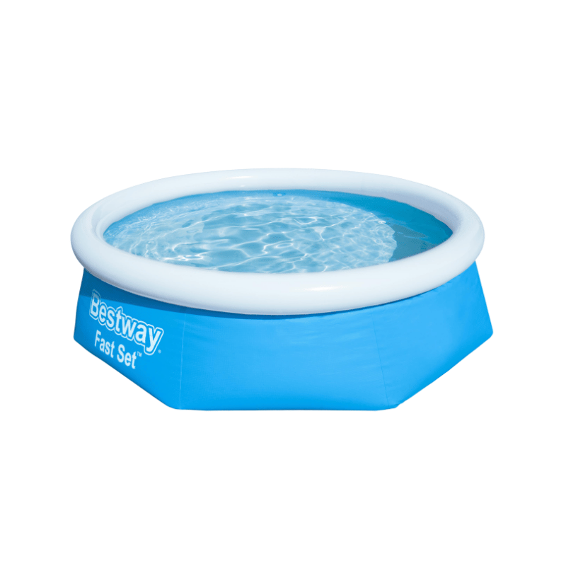 Piscine Gonflable Ronde Bestway Fast Set 244x66 Bleue