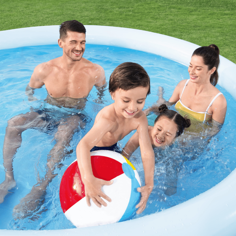 Piscine Gonflable Ronde Bestway Fast Set 305x66 Bleue