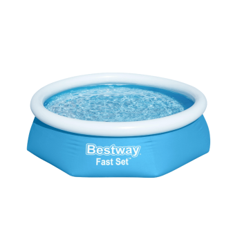 Piscine Gonflable Ronde Bestway Fast Set 244x61 Bleue