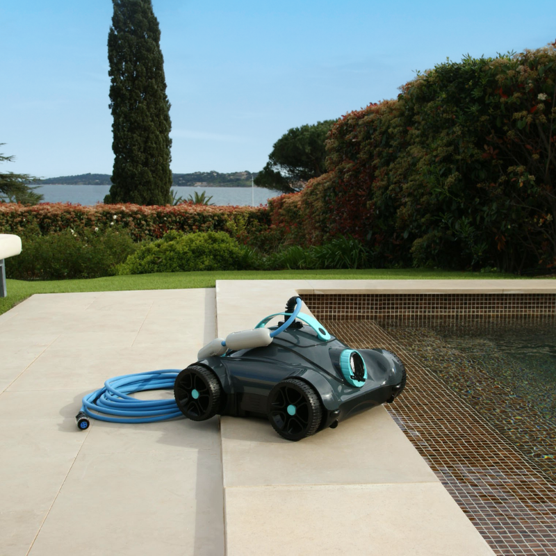 Robot Piscine Moly - Fond Plat & Pentes 28m² Robot Piscine Moly - Fond Plat & Pentes 28m²