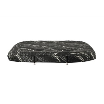 Enveloppe de couverture similicuir pour Lay-Z Spa Holywood Luxe AirJet 6 - 180 x 180 x 66 cm