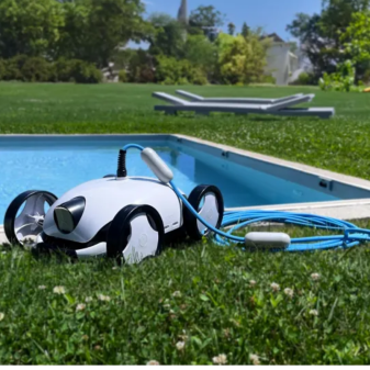 Robot piscine électrique Falcon - nettoyage fond et pentes - 28m² max