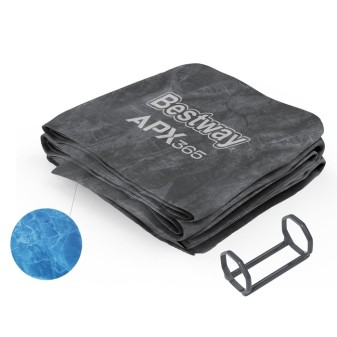 Liner pour piscine APX 365 rectangulaire avec anneau plastique - 956 x 488 x 132 cm
