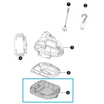 Coque inférieure pour robot AquaTronix G150 - 58880