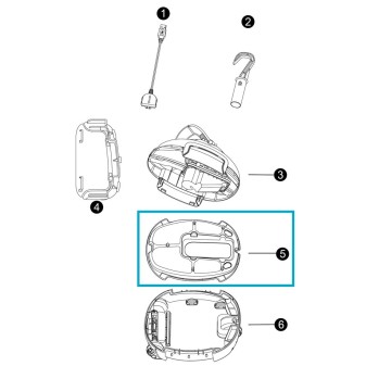 Couvercle de filtre pour robot AquaTronix G150 - 58880