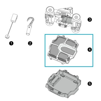 Couvercle de filtre pour robot AquaTronix G200 - 58765
