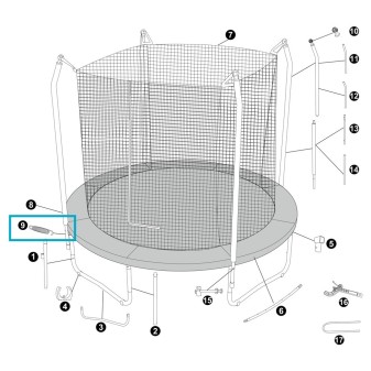 Ressort pour trampoline - Xtreme Air