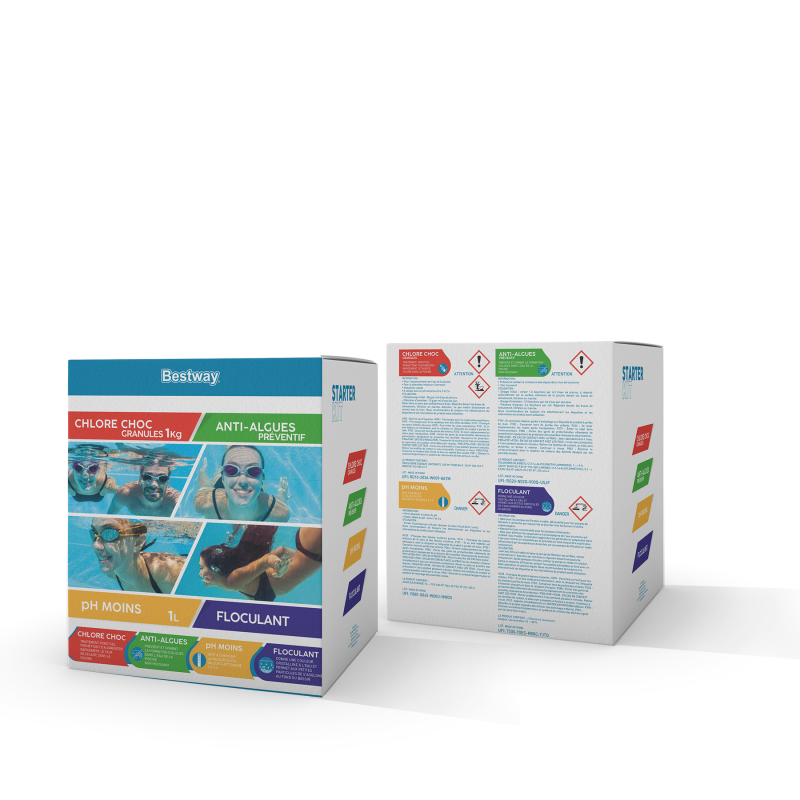 Kit Traitement Bestway piscinette