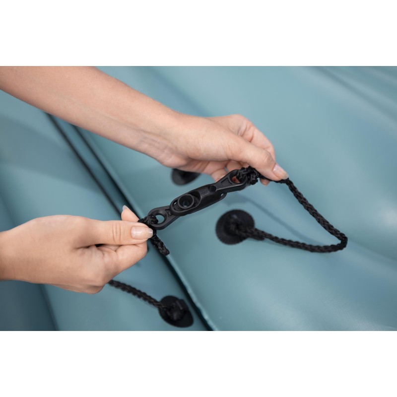 Plateforme gonflable flottante 269cm Sun Soaker™ Hydro Force® pour 4 personnes détente en famille