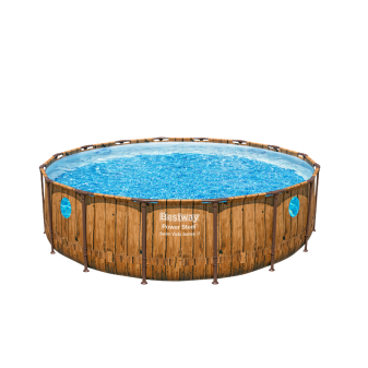 Piscine Tubulaire Ronde Bestway Power Steel Swim Vista 488x122