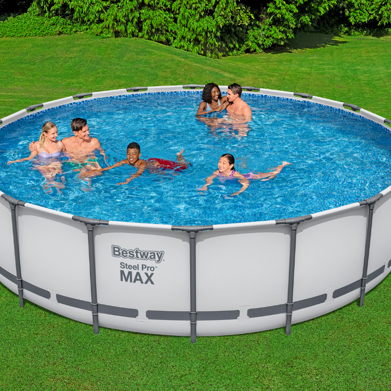 Piscine Tubulaire Ronde Bestway Steel Pro Max 549x122 Grise Piscine Tubulaire Ronde Bestway Steel Pro Max 549x122 Grise