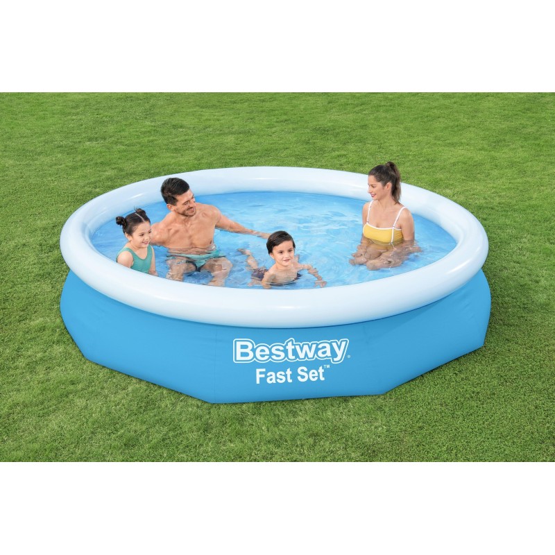 Piscine autoportante ronde Fast Set 305 x 66 cm avec filtration