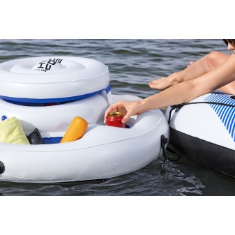 Glacière gonflable étanche 18,5 L idéale pour vos boissons fraîches en été