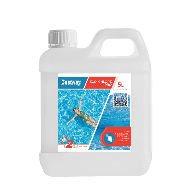 ECO-Chlore 5 Litres PRO Désinfection Haute Performance Bestway